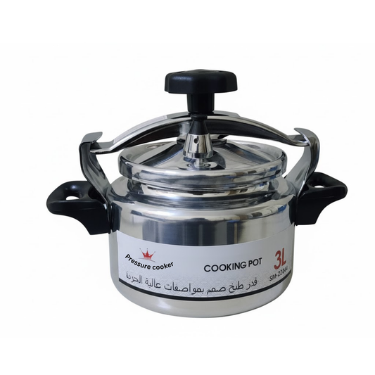 Pressure Cooker 3L قدر ضغط – Fast Cooking Pot for Gas & Electric Stove
