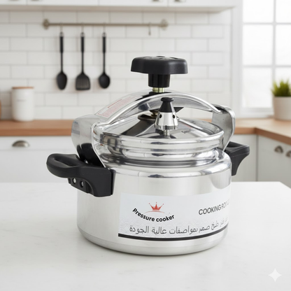 Pressure Cooker 3L قدر ضغط – قدر طهي سريع لموقد الغاز والكهرباء