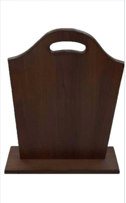 Wooden Quran Storage Rack / Tissue Box & Prayer Essentials Organizer حامل مصحف خشبي مع حامل علبة مناديل